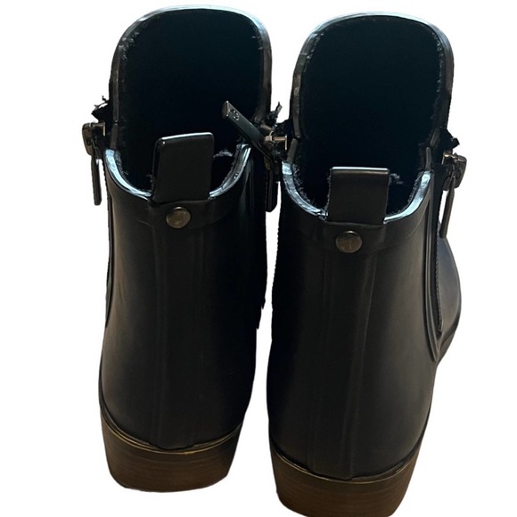 Lucky Brand women’s Bunita black Rain rubber Boots size 9 - Picture 5 of 5